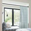SUNALLY Shower Curtain Rod Adjustable 32-75 Inch, Spring Tension Shower Rods Stainless Steel Telescoping Curtain Rod for Bathroom or Windows, No Drilling, No Slip, No Rust, Black