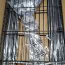 FUTASSI P1 Heavy Duty Garment Rack, 3 Tiers Adjustable Rolling Metal Closet Organizer with Lockable Wheels, FreeStanding Wardrobe with Double Hanger Rods & 1 Pair Hooks, Max Load 450 LBS, Black