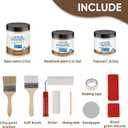 Wood Look Paint for Furniture, Countertop, Interior Doors Yellow Oak Wood Grain Paint Cover 26-30 sq.ft