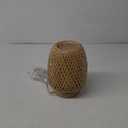 Rattan Table Lamp,3 Way Dimmable,Bamboo Desk Lamp,for Boho Style Living Room Bedroom Kids Room,Yellow Bamboo