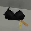 Wingslove Women's Push Up Bra Padded Comfortable Plunge T Shirt Bras Underwire Support Lift Up Add One Cup (32D, Black)