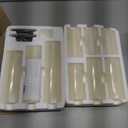 Vinkor Flameless Candles Battery Operated Candles Real Wax Pillar LED Candles with 10-Key Remote and Cycling 24 Hours Timer (Ivory 4" 5" 6" 7" 8" 9")