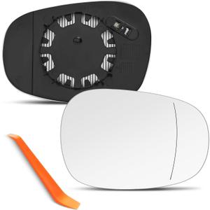 Compatible with BMW 125i 128i 135i 135is 320i 323i 325i 328i 335d 335i xDrive 335is Passenger Side Mirror, 2009 2010 2011 2012 2013 - Right Side Mirrors Replacement Glass, Power Heated