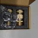 HQMPC Garden Hose Quick Connect Solid Brass Quick Connector Garden Hose Fitting Water Hose Connectors 3/4 inch GHT (2SETS)