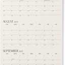 Karto 3 Month Wall Calendar 2025-2026 - Vertical 11x17 inch July 2025 to December 2026 - Boost Your Productivity and Easy Planning with the Aesthetic Monthly Calendar - Beige (Large)