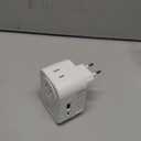 Voltage Converter US to Europe, 220V to 110V Converter for European Travel, Universal Travel Adapter with 20W PD, 2 Type-C Port 2 USB-A, Power Plug Combo for Germany France Italy - White