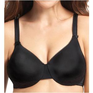 Olga Women's Plus Size Luxury Lift Underwire Bra (36DD, Black)