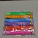 Easter Basket Stuffers for Toddlers-6 PCS Light Up Pop Tube Toys Gifts for Kids,LED Glow Stick Bracelet Necklace Party Accessories,Fun Outdoor Camping Essentials Games Activities for Boys Girls