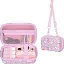 Leayjeen Kids Camera Case Compatible with Dylanto/GKTZ/HiMont/CAMCLID/ESOXOFFORE Kids Instant Print Camera,for Film Camera Storage Christmas Gifts and Birthday Gifts for Kids -Pink UnicornCase Only