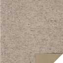 Mohawk Home Non Slip Rug Pad 4' x 6' (Rectangular)- 1/4" Thick Felt + Latex Rubber Gripper - Dual Surface Cushion for Hardwood, Carpet, Tile Floors, Made in USA