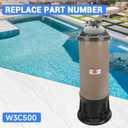 W3C500 Cartridge Pool Filter Compatible with Hayward C500 Star Clear 50 Square Foot