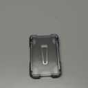 Oaridey ID Badge Holder with Metal Clip, Heavy Duty ID Card Holder Holds 5 Cards, ID Holder for Work, Carbon Fiber Bagde Wallet for School, Police, Office & Travel.