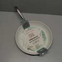 UCC LIFE Nonstick Frying Pan Skillet, wok pan, Stainless Steel Handle, PFOA Free Compatible with All kitchen Stovetops  (12.5 Inch White)（PFOA PFAS PTFE Free ）