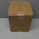 LE TAUCI Utensil Holder, 7.3"+5.4" Ceramic Kitchen Utensil Holder for Countertop, Large Cooking Utensil Crocks for Kitchen Counter Decor, Morden Utensil Organizer for Spatula, Set of 2, White