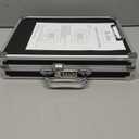 Clipboard with Storage Combination Lock Briefcase with Accordion File Folder Heavy Duty Metal Document Box Organizer, Storage Clipboards Maximum Security for Home, Bussiness Trip