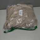 H.VERSAILTEX Velvet Dining Chair Covers Stretch Chair Covers for Dining Room Set of 4 Parson Chair Slipcovers Chair Protectors Covers Dining, Soft Thick Solid Velvet Fabric Washable, Taupe Striped