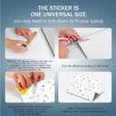 5 x icolor Laptop Skin Sticker Decal 12 13 13.3 14 15 15.4 15.6 inch Personalized Universal Notebook Vinyl Skin Stickers Cover Art Decal Computer Protector (LaptopSkin82)