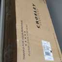 Crosley Furniture Asheville Mid-Century Modern Media Console Record Player Stand, Storage for Vinyl Records, Medium, Walnut