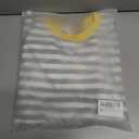 Toddler Girl Sweatshirt Long Sleeve Striped Pullover Top Fall Winter Outfits 1-5T (Yellow)