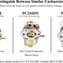 RUIXING OEM EA190V Carburetor for Subaru Robin EA175V EA190V 2700PSI 3100PSI Yamaha MA175 MA190 MA190S5050 Pressure Washer