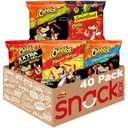 Cheetos Cheese Flavored Snacks, Flamin' Hot Mix Variety Pack, (Pack of 40) (EXP 07/28/26)