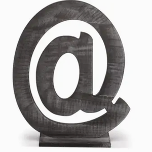 Wholesale Decorative Tabletop " @ " Sign