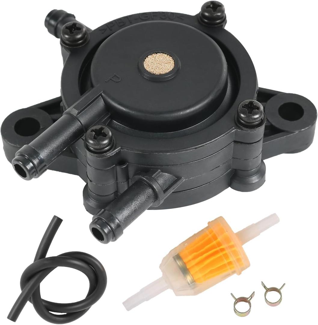 Fuel Pump Replacement For BS 491922 808656 Kohler 17HP-25HP John Deree LG808656 M138498 M145667 Honda Yamaha Small Engine Lawn Mower Tractor