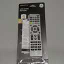 GE 4-Device Universal Remote Control, Designer Series, Brushed Nickel/Silver, 33709