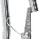 CURT 81281 Snap Hook Trailer Safety Chain Hook Carabiner Clip, 9/16-Inch Diameter, 5,000 lbs, metallic