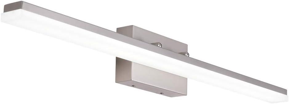 mirrea 36in Modern LED Vanity Light for Bathroom Lighting Dimmable 36w Brushed Nickel (Cold White 5000K)