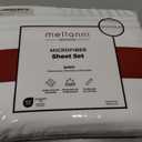 Mellanni Queen Sheets Set - 4 PC Iconic Collection Bedding - Hotel Luxury, Extra Soft, Cooling Bed Sheets - Wrinkle, Fade, Stain Resistant (Queen, White)