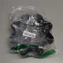 Tioncy 4 Pcs Halloween Spider Web Plastic Bowls 8 Inch Black Spider Web Reusable Snack Dishes Serving Tray for Scary Party Candy Treats Fruits Dish Serving Tableware Haunted House Supplies