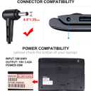 Charger Compatible for 65W Asus Vivobook Go 12 15 Series E1504FA F1605 L210 L210M L510 L510MA Vivobook 14 15 F412 F415 X515 F515JA F515J F515 M515 M415 M515U M515D Power Supply Cord