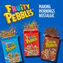 Fruity PEBBLES Cereal, Gluten Free for Kids, 19.5 OZ Family Size Box (EXP 05/11/26)