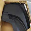 Husky Liners - Front Mud Guards | 2011-2016 Ford F250/F350 w/Single Rear Wheels & OE Flares, Front Set - Black, 2 Pc | 56691