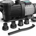 In/Above Ground Pool Pump, Self Primming High Flow (Single Speed, 3HP, 8964 GPH, 220V)
