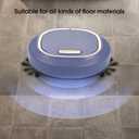 Robot Vacuum and Mop Combo, Robot Vacuum Cleaner,3-in-1 Robot Vacuum,Low Noise, Slim, Tangle Free Brush, Advanced Obstacle Avoidance, Ideal for Pet Hair Hard Floor and Daily Cleaning (Black)