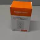 Amazon Basics Smart In-Wall Outlet, Works with Alexa Only, 15 Amps, 2.4 GHz Wi-Fi, No Hub Required, White