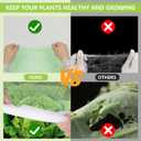 Garden Netting Kit for Raised Beds, 10x30FT Green Ultra Fine Mesh Netting 6 Sets of 8FT Garden Hoops, Insect Netting Row Cover Net Protect Plants Vegetable Fruits Flowers