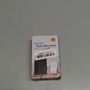 WiFi Smart Wall Light Switch,US Standard Voice Control Tempered glass panel, 2.4GHz Wi-Fi Touch Switches, Remote Control Smart Life/Tuya App, (3Gang-Black)