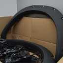 KUAFU Fender Flares Compatible with 2009-2023 Dodge Ram 1500 Classic Pocket Rivet Style Mud Guards Wheel Cover Protector Textured Black Front Rear Excludes R/T & Rebel