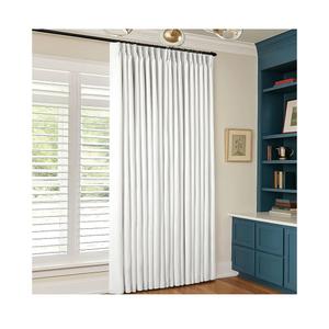 102 Inch 100% Blackout Linen Pleated Curtain 60 Inch Wide 1 Panel for Living Room Pinch Pleat Back Tab Black Out Drapes Memory Shape Heat Reducing 2 Layer Curtain Bedroom Sliding Door 102 Inches Long
