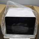 AIRMSEN Countertop Dishwasher - 8 Wash Programs and 3 Useful Function, Integrated Water Softener, Delayed Start, Child Lock, No Hookup Needed, Portable Mini Size for Home, Apartments & RVs (White/Black)