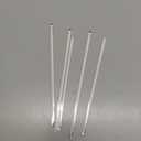 MECCANIXITY 3.3 Borosilicate Glass Stick 11.81" Length 4mm Dia Stir Rod Mixing Tools with Both Ends Round for Lab Kitchen Science 6Pcs