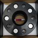 5x4.5 Wheel Spacers, 15mm 5 Lug Hub Centric Wheel Spacers for Toyota Camry Highlander RAV4, ES350, RX350, ES330, RX330, GS, TC, XB, 5x114.3 Wheel Adapters with M12x1.5 Studs 60.1mm Hub Bore, 2PCS (Black)