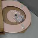 Bemis 500EC 063 Toilet Seat with Easy Clean & Change Hinges, 1 Pack Round, Venetian Pink