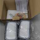 LEPOWER LED Security Lights Motion Sensor Light Outdoor, 30W 3200LM Motion Security Light, 5500K, IP65 Waterproof, 2 Head Motion Detector Flood Light for Garage, Yard, Porch, Black (Not Solar Powered)