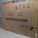 VIZ-PRO Magnetic Whiteboard/Dry Erase Board, 48 X 36 Inches, Silver Aluminum Frame