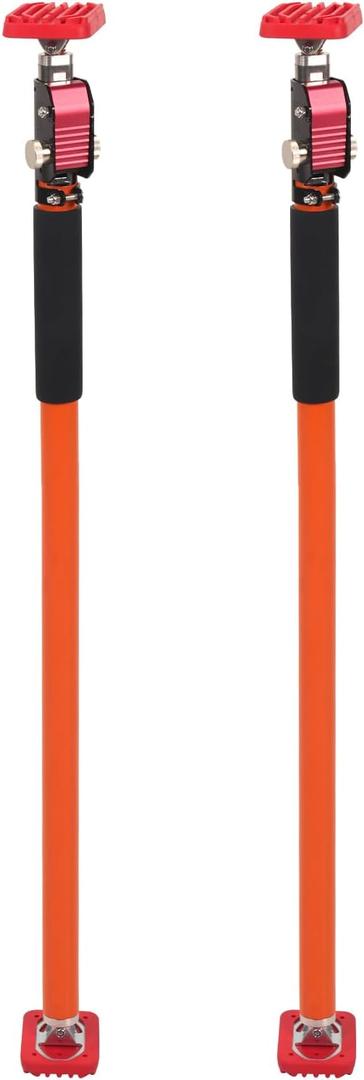 Cabinet Jacks, Adjustable Support Pole, Third Hand Tool, Extends 35-63 Inch (90-160cm), 150 lb Capacity | Thickened All-Steel with Dual Safety Lock, 2 Pack