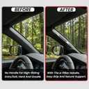 Driver Side A-Pillar Grab Handle Compatible with Toyota Tacoma 4th Gen 2024-2026, No-Drill Easy Installation